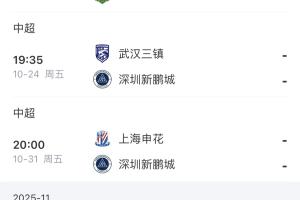 魔鬼賽程！新鵬城光速解雇洋帥，代理主帥陳濤將面對國安申花蓉城