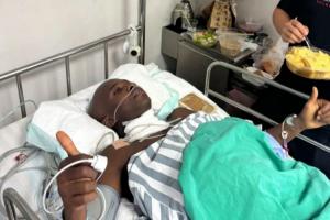 遭頸椎骨折！廣西平果官方：阿薩莫阿手術(shù)順利完成，身體狀況平穩(wěn)