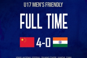 馬德興：U16國(guó)足封閉訓(xùn)練賽4-0印度，李鋮雙響張伯霖、蕭晨熙破門(mén)