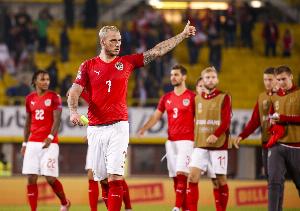 阿瑙：成為奧地利隊(duì)史射手王，我要把這個(gè)紀(jì)錄獻(xiàn)給我的家人