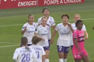 王妍雯泰山壓頂頭球破門，第戎女足1-1戰(zhàn)平弗勒里91女足