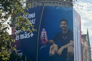 梅西“重返”巴塞羅那，他將為個人品牌的功能飲料開設(shè)快閃店