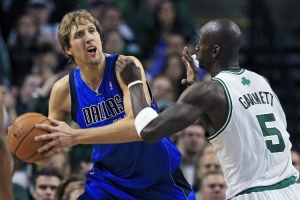 生涯遇過最艱難的對位？凱文·樂福：諾維茨基和加內(nèi)特