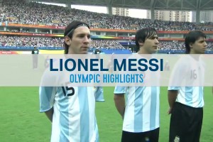 黃金一代！梅西08年奧運(yùn)會個人集錦！個人能力要溢出了！