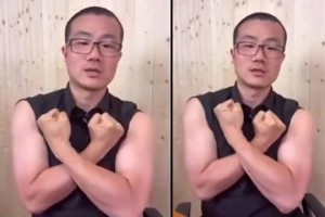 徐靜雨此前懟網(wǎng)友：我這叫沒有肌肉??？我這肌肉簡直就是個(gè)打手！